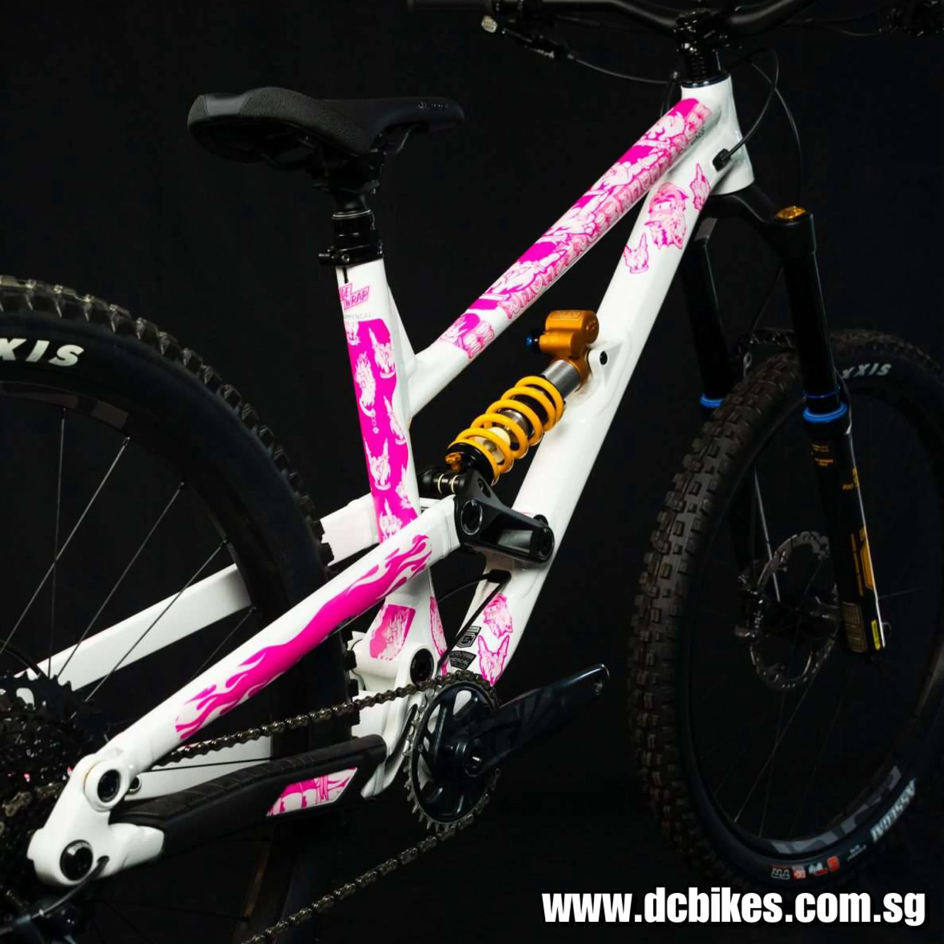 RideWrap 40% Creator Protection Covered Matt | Gloss Frame Universal Bicycle Decal Kit
