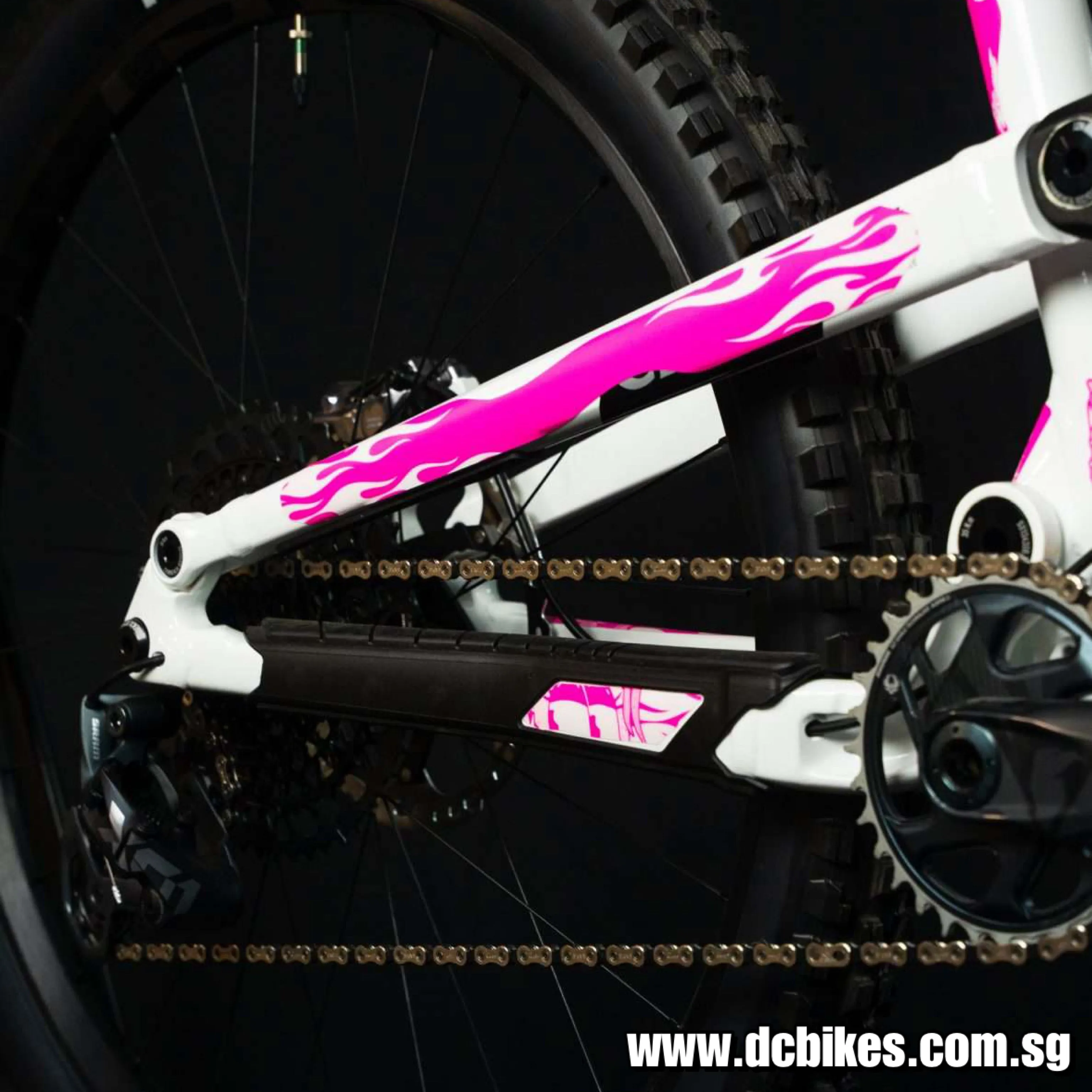 RideWrap 40% Creator Protection Covered Matt | Gloss Frame Universal Bicycle Decal Kit
