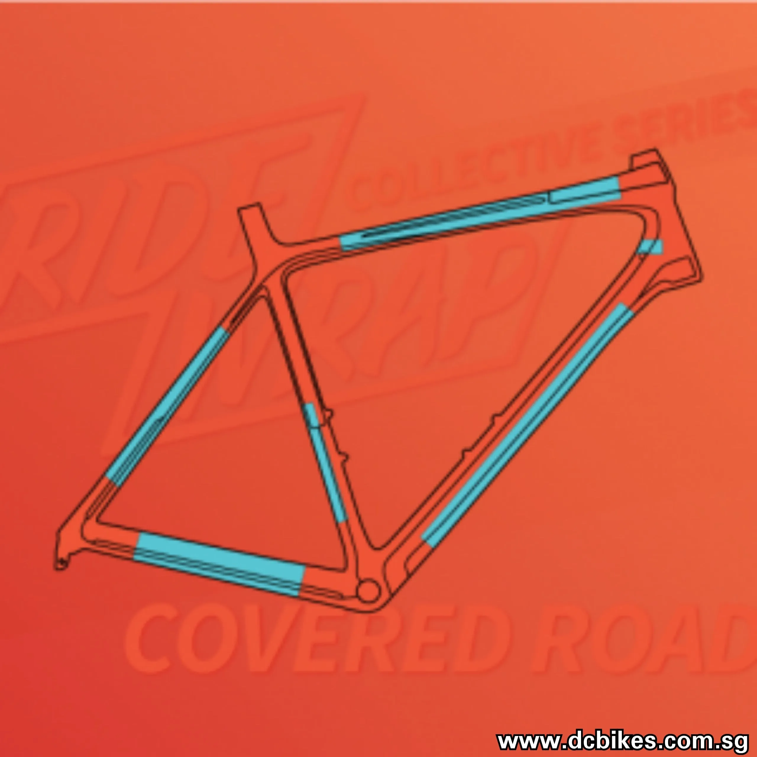 RideWrap 60% Covered Matt | Gloss Frame Protection Clear Decal Kit