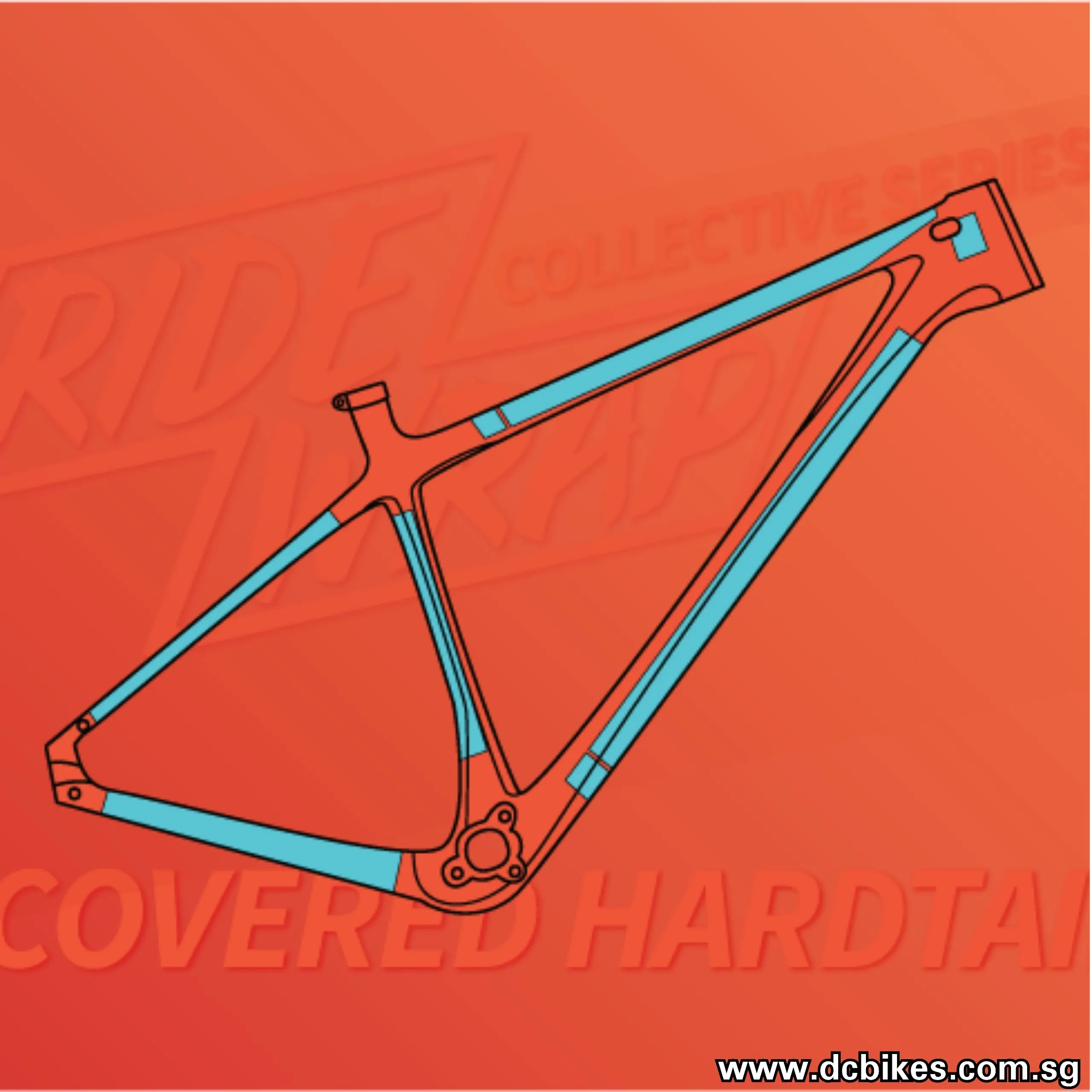 RideWrap 60% Covered Matt | Gloss Frame Protection Clear Decal Kit