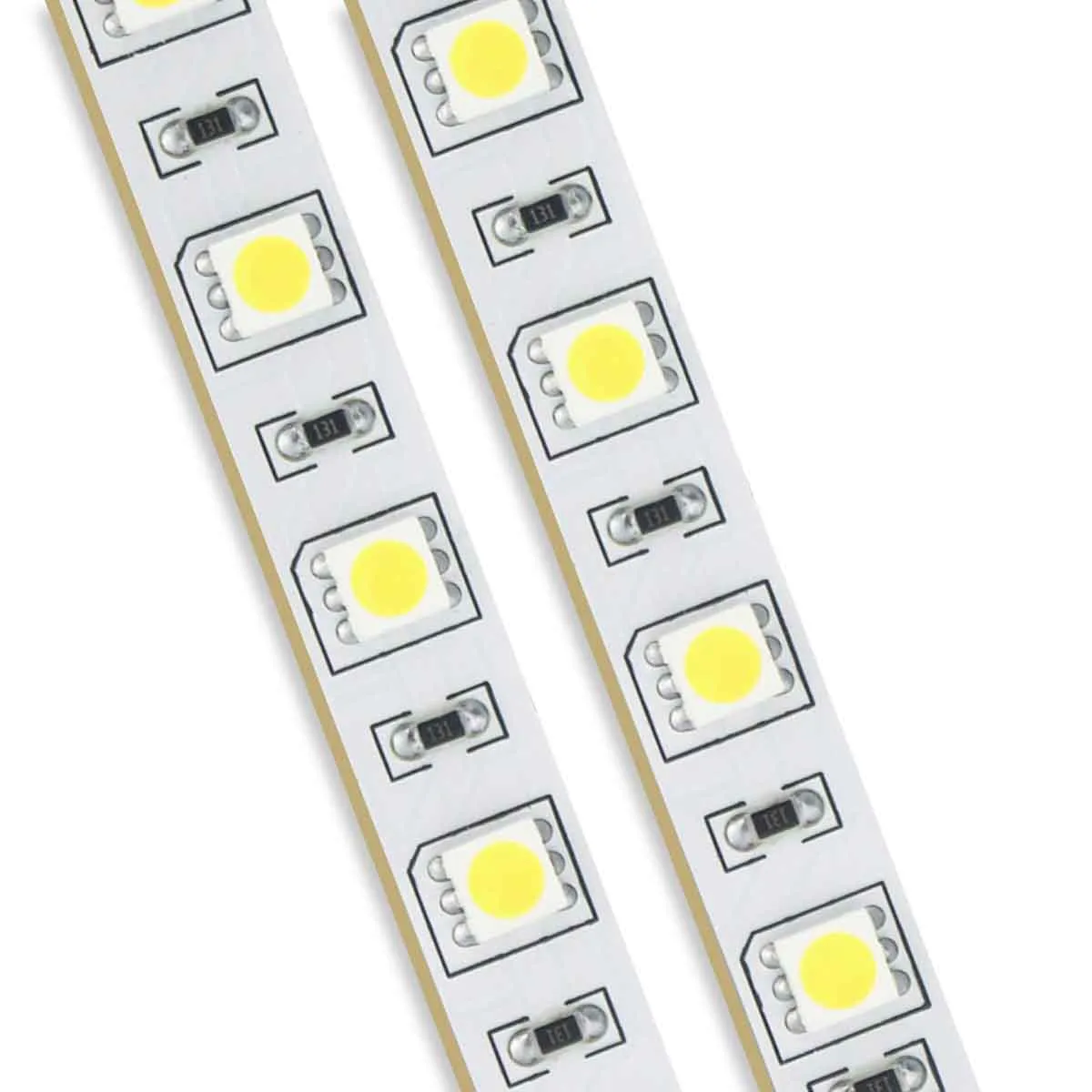 RIGID LED Strip | IP20 | 24v | 10mm | Cut every 100mm | 60LEDs p/m | 7.6w/m | 1 metre lengths