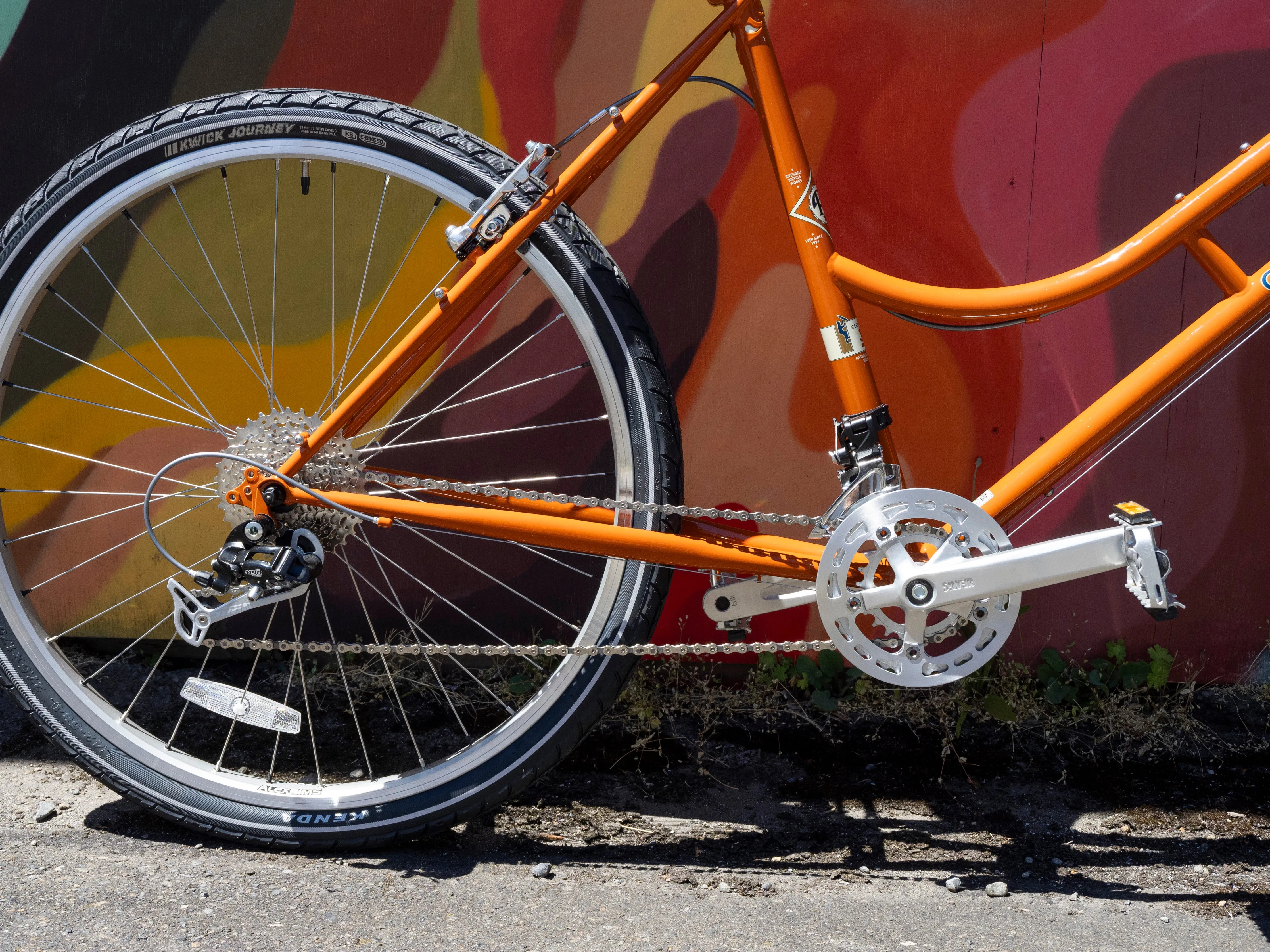 Rivendell Clem Complete '24 Hillibike, Dark Orange, 52 cm
