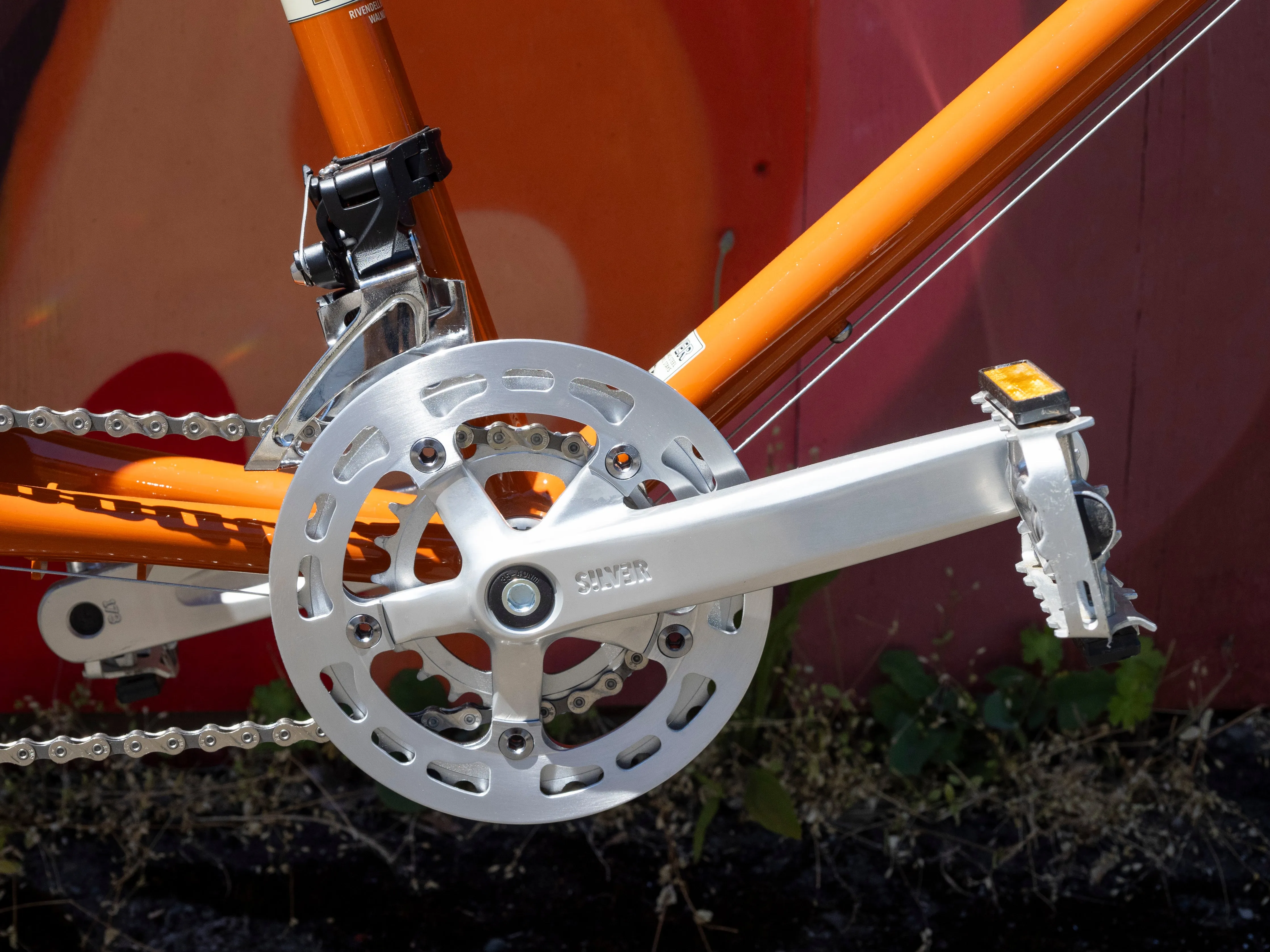 Rivendell Clem Complete '24 Hillibike, Dark Orange, 52 cm