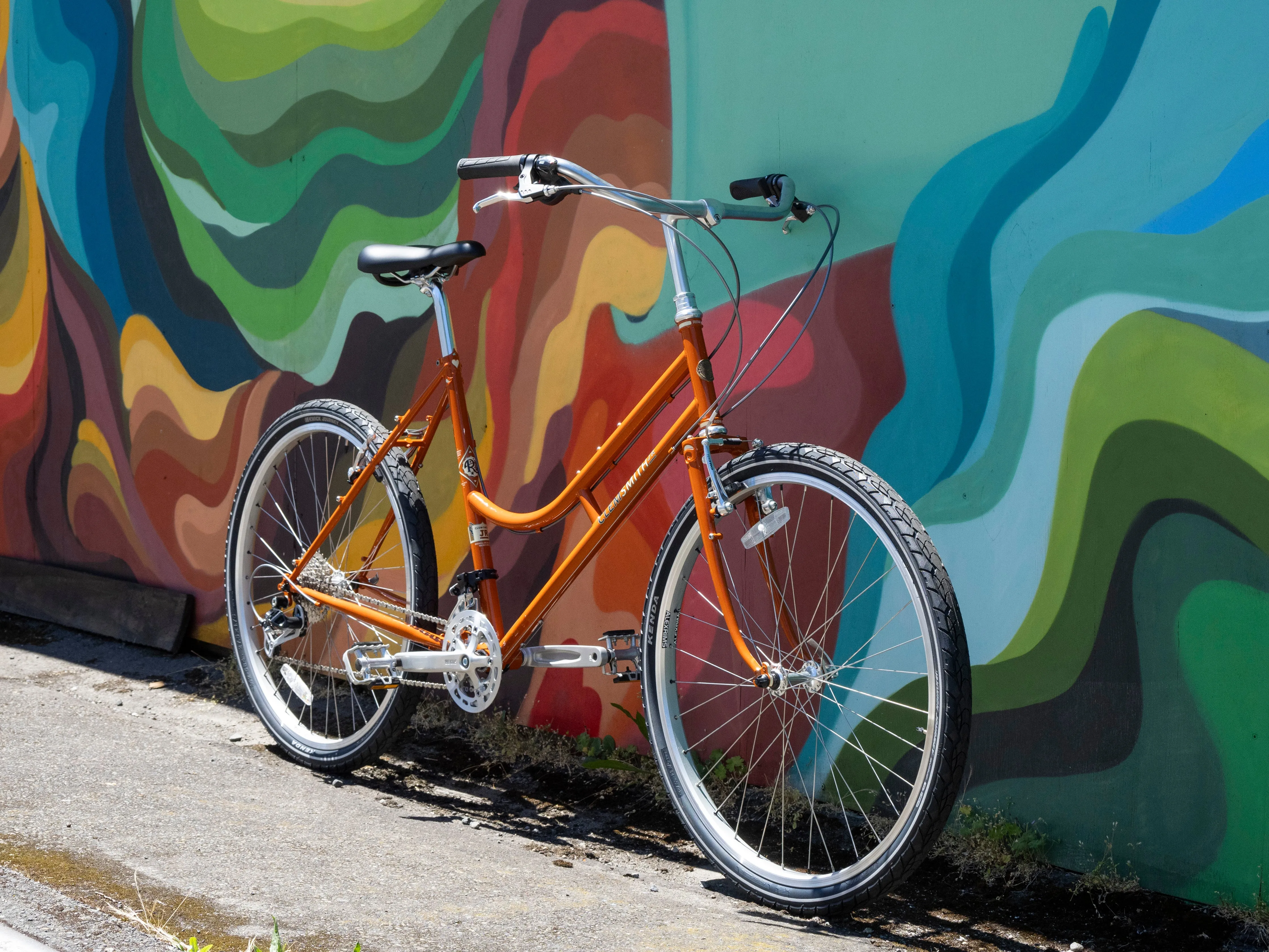 Rivendell Clem Complete '24 Hillibike, Dark Orange, 52 cm