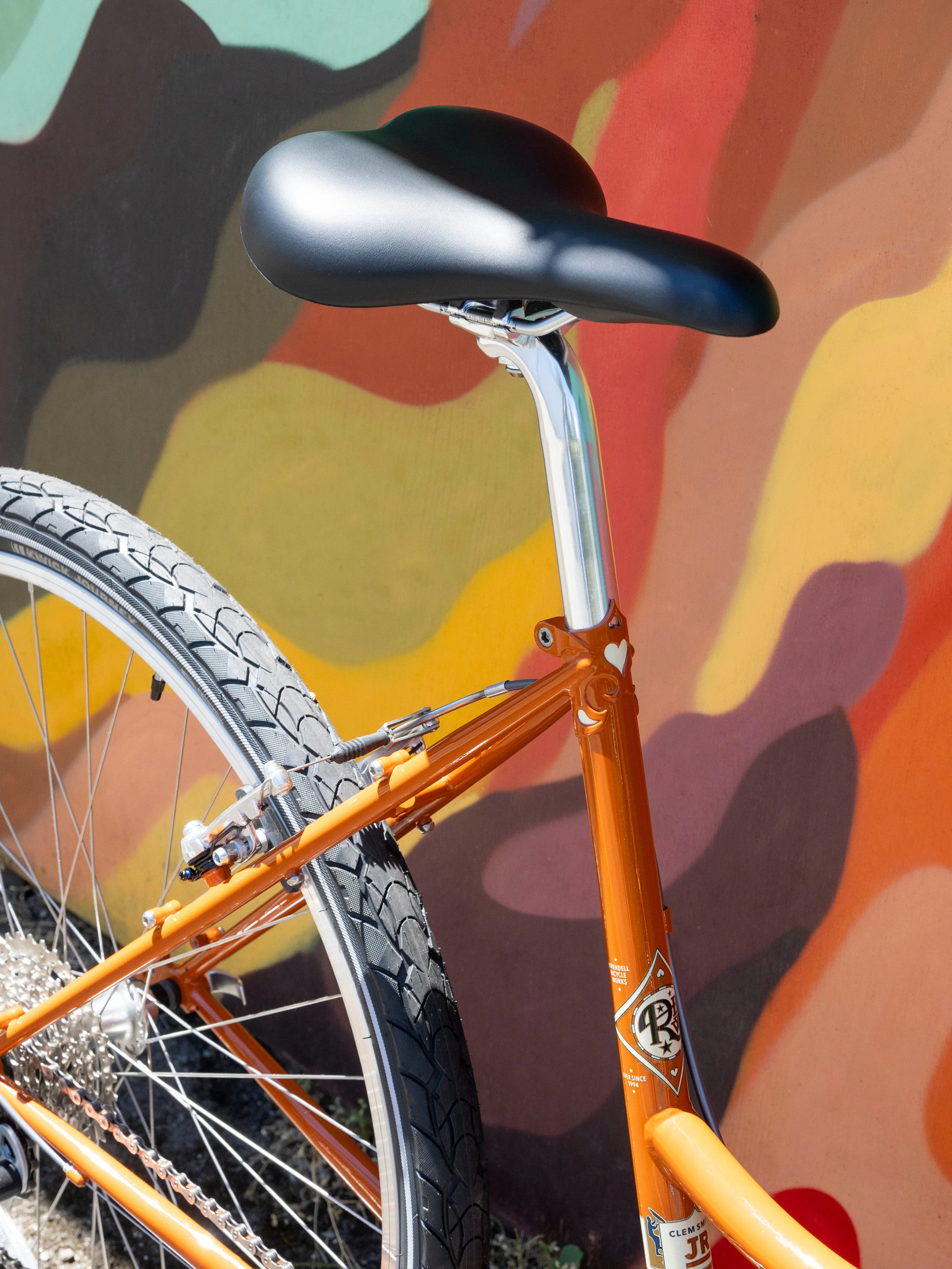 Rivendell Clem Complete '24 Hillibike, Dark Orange, 52 cm