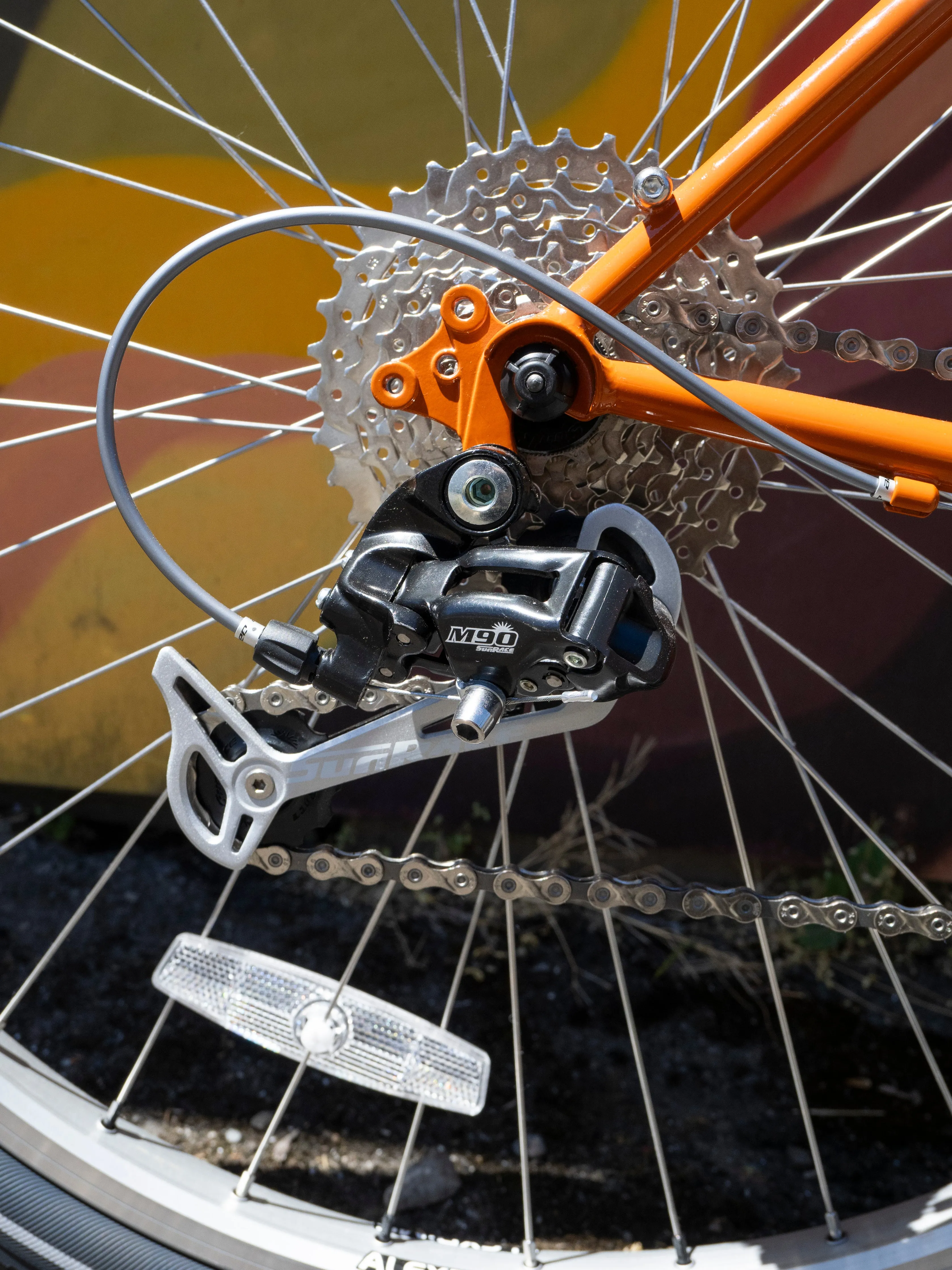 Rivendell Clem Complete '24 Hillibike, Dark Orange, 52 cm