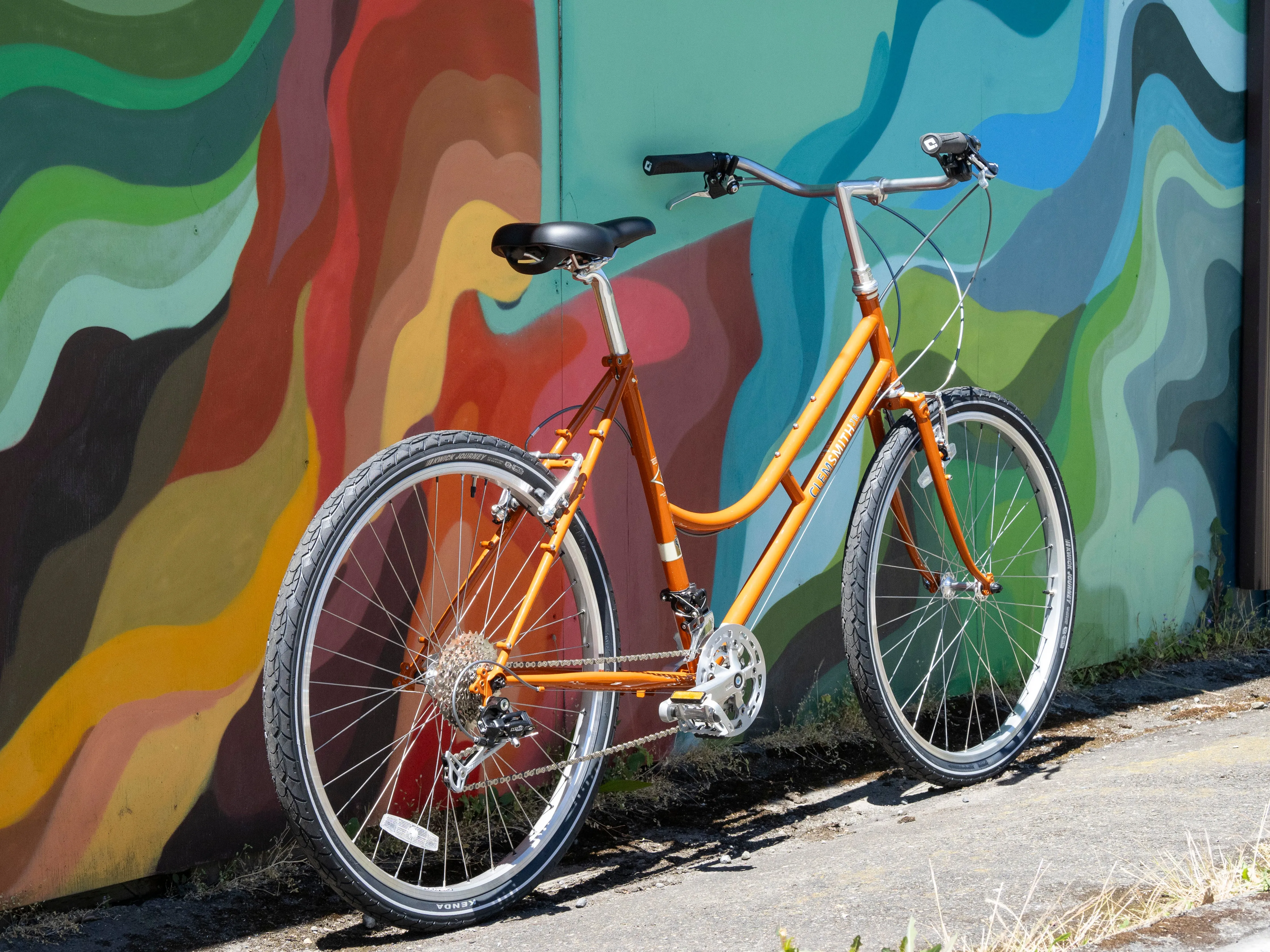 Rivendell Clem Complete '24 Hillibike, Dark Orange, 52 cm