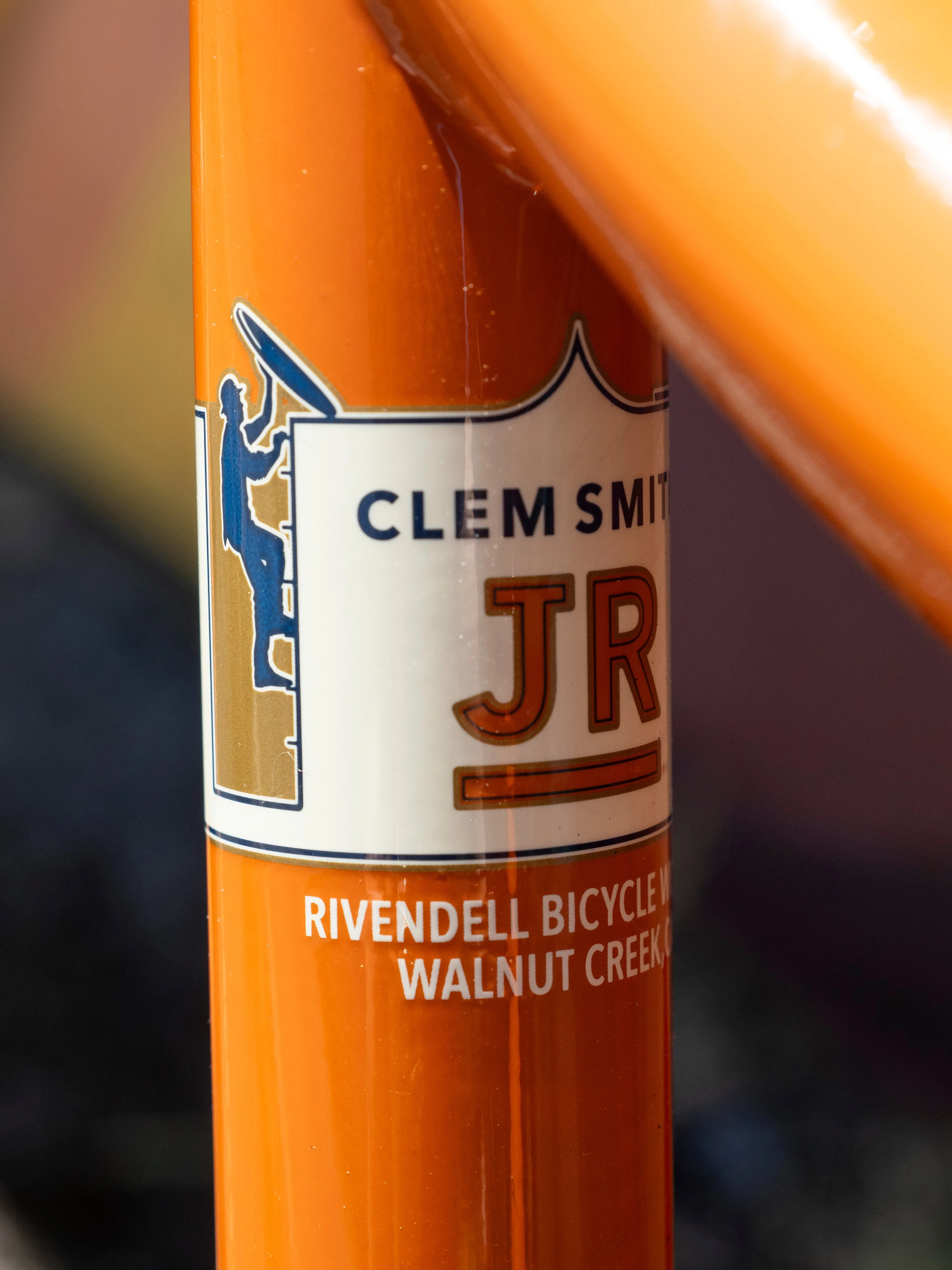 Rivendell Clem Complete '24 Hillibike, Dark Orange, 52 cm