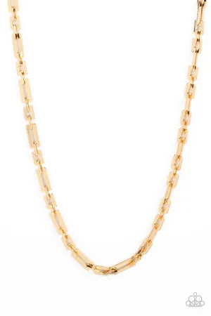 Rocket Zone - Gold Necklace