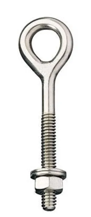 RONSTAN WELDED EYE BOLT - 1/4" thread x 3" long stud
