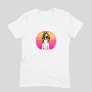 Round Neck T-Shirt (Men) - Lil Miss Beagle (11 Colours)