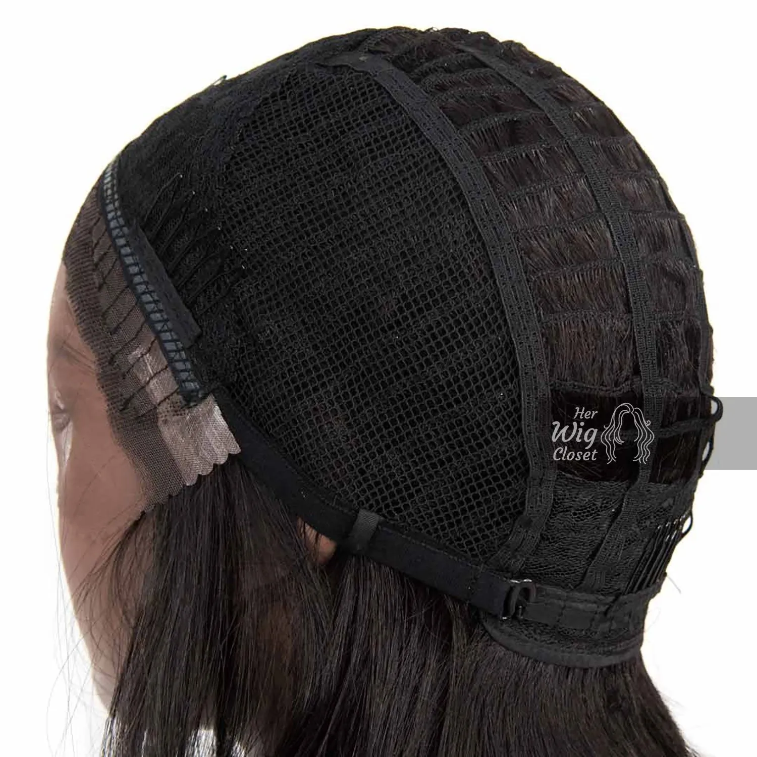 Samantha | Black Brown Ombre Wavy Lace Front Wig 24"