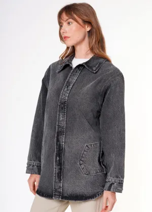 Samantha Denim Shacket