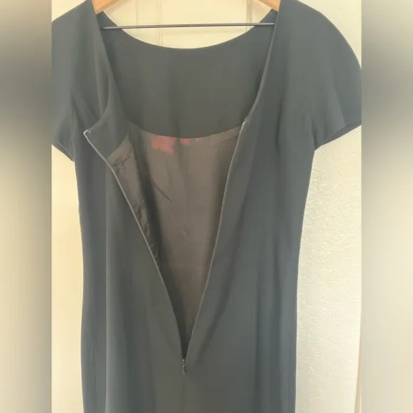 Scaasi Classic Midi and Elegant Dress | black | 4