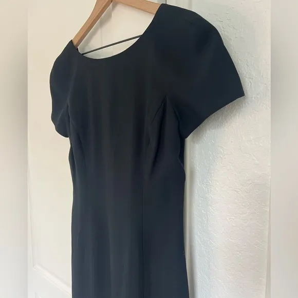 Scaasi Classic Midi and Elegant Dress | black | 4