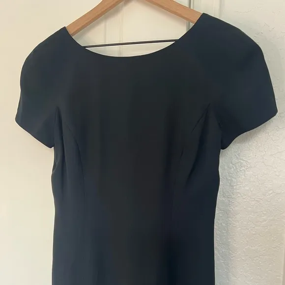 Scaasi Classic Midi and Elegant Dress | black | 4