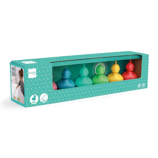 Scratch Europe - Fishing Ducks (6pk) - Coral Reef
