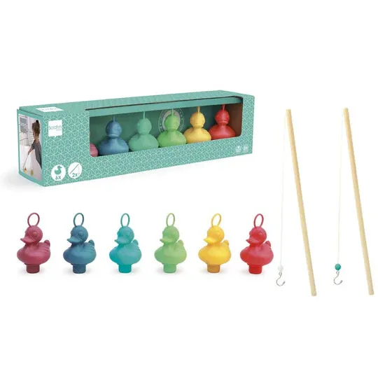 Scratch Europe - Fishing Ducks (6pk) - Coral Reef