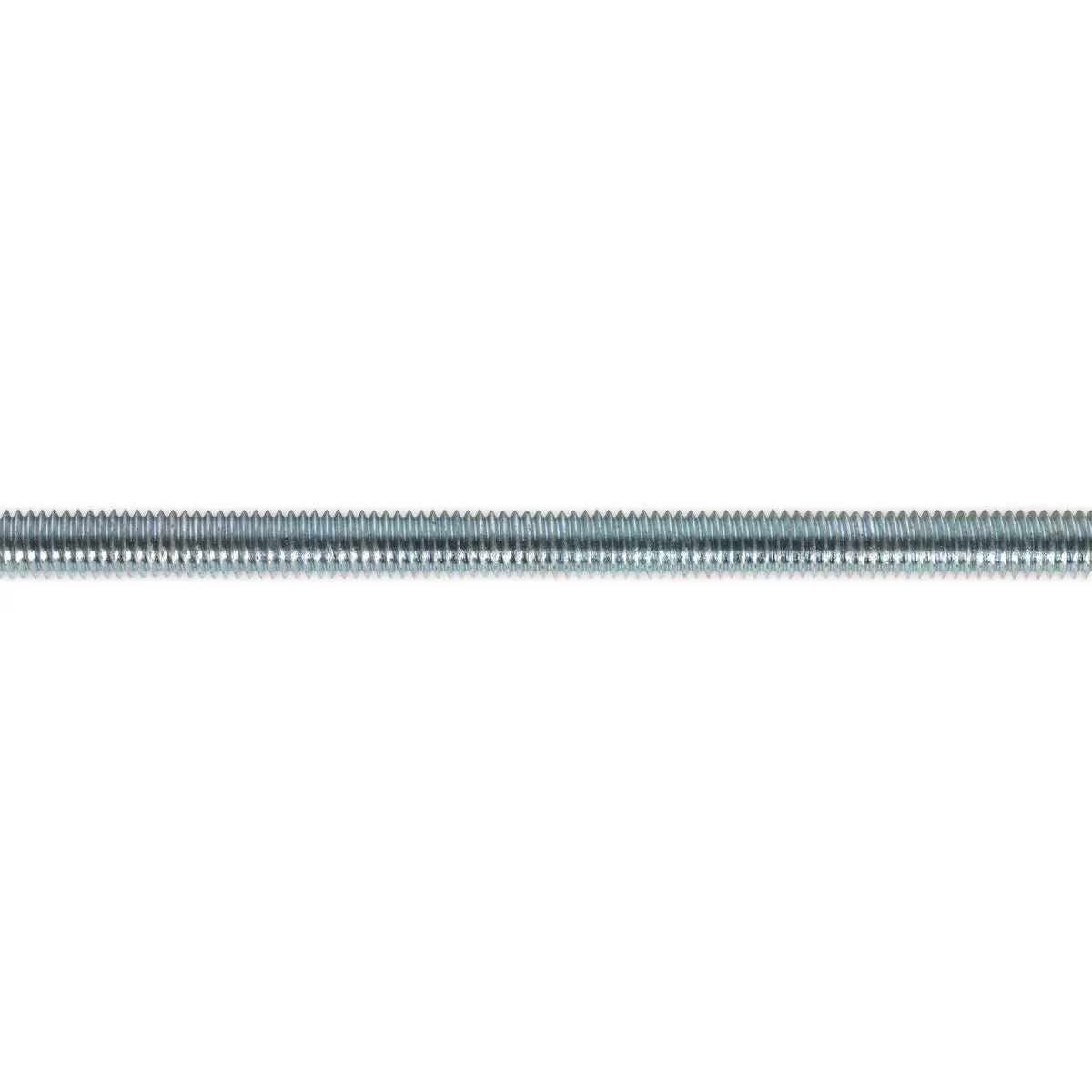 Sealey M6-24 1m Studding Threaded Bar Zinc Plated
