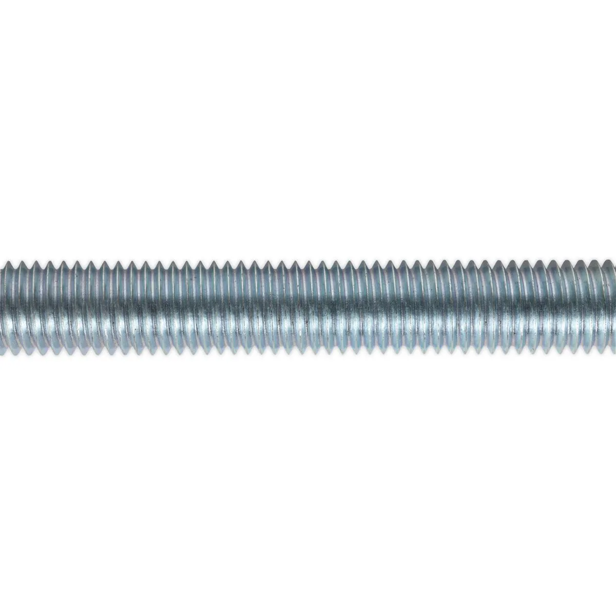 Sealey M6-24 1m Studding Threaded Bar Zinc Plated