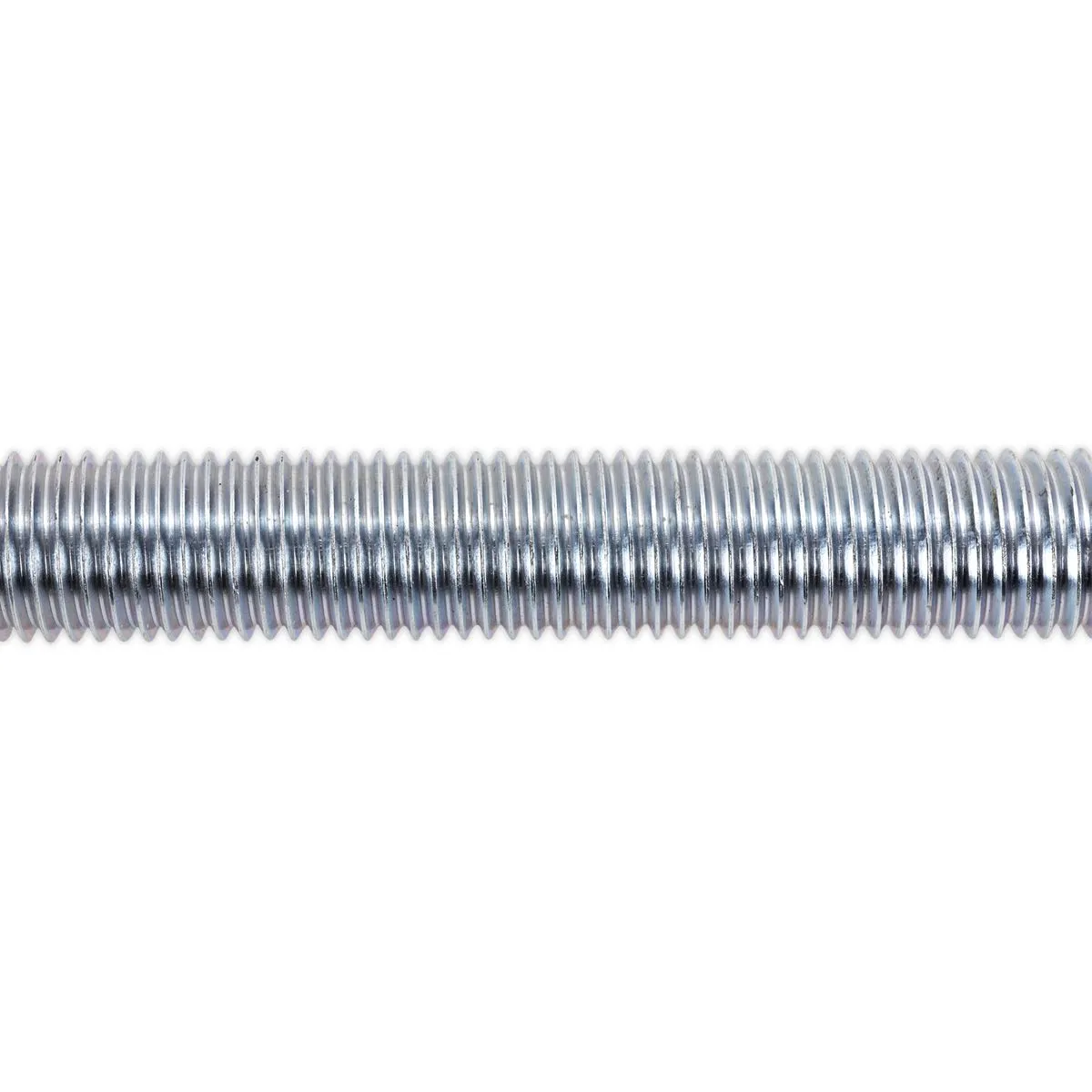 Sealey M6-24 1m Studding Threaded Bar Zinc Plated