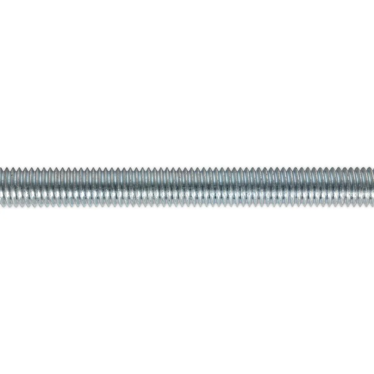 Sealey M6-24 1m Studding Threaded Bar Zinc Plated