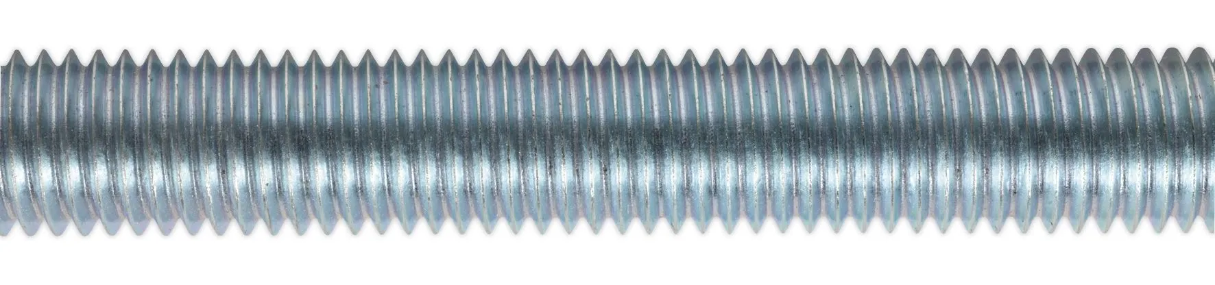 Sealey M6-24 1m Studding Threaded Bar Zinc Plated