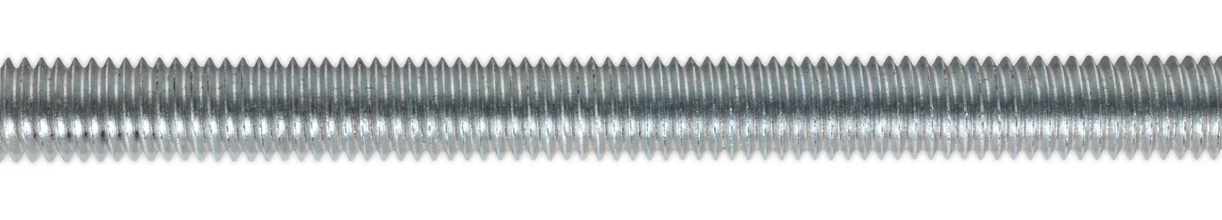 Sealey M6-24 1m Studding Threaded Bar Zinc Plated