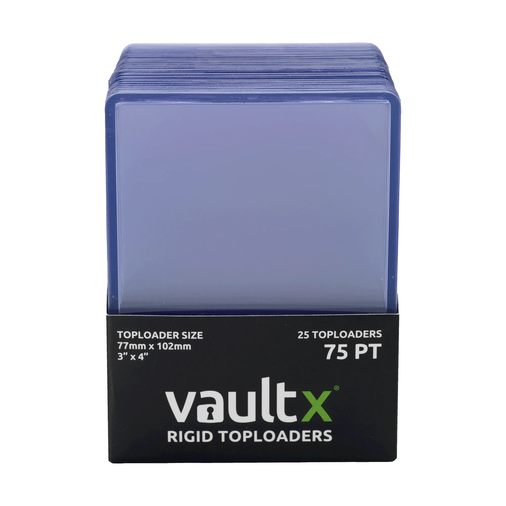 Seamless Rigid Toploaders 75pt