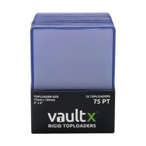 Seamless Rigid Toploaders 75pt
