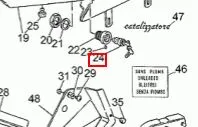 SEAT LOCK (#28468700) USE 35782780