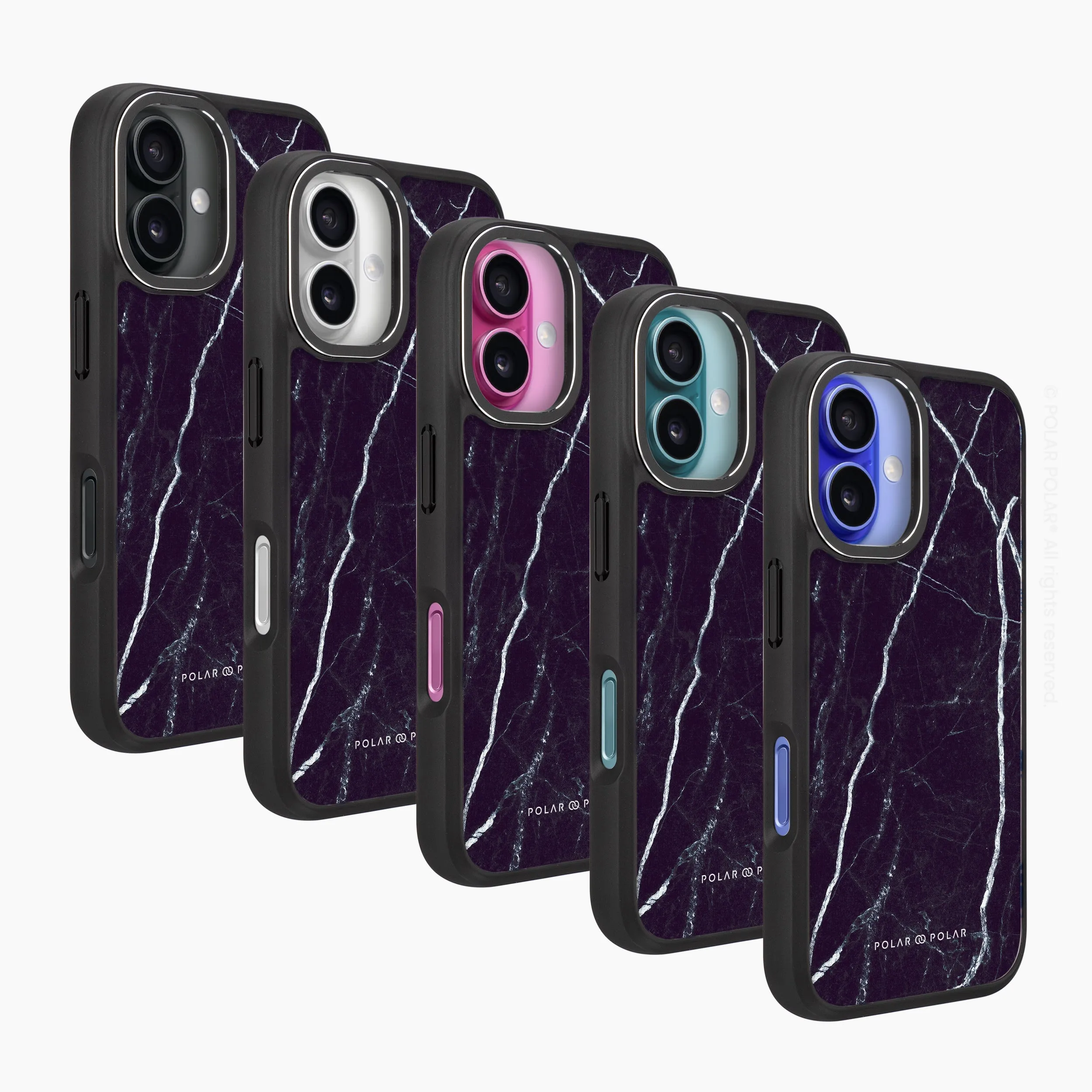Secret Dark - iPhone 16 Pro Frosted Black Bumper MagSafe Case