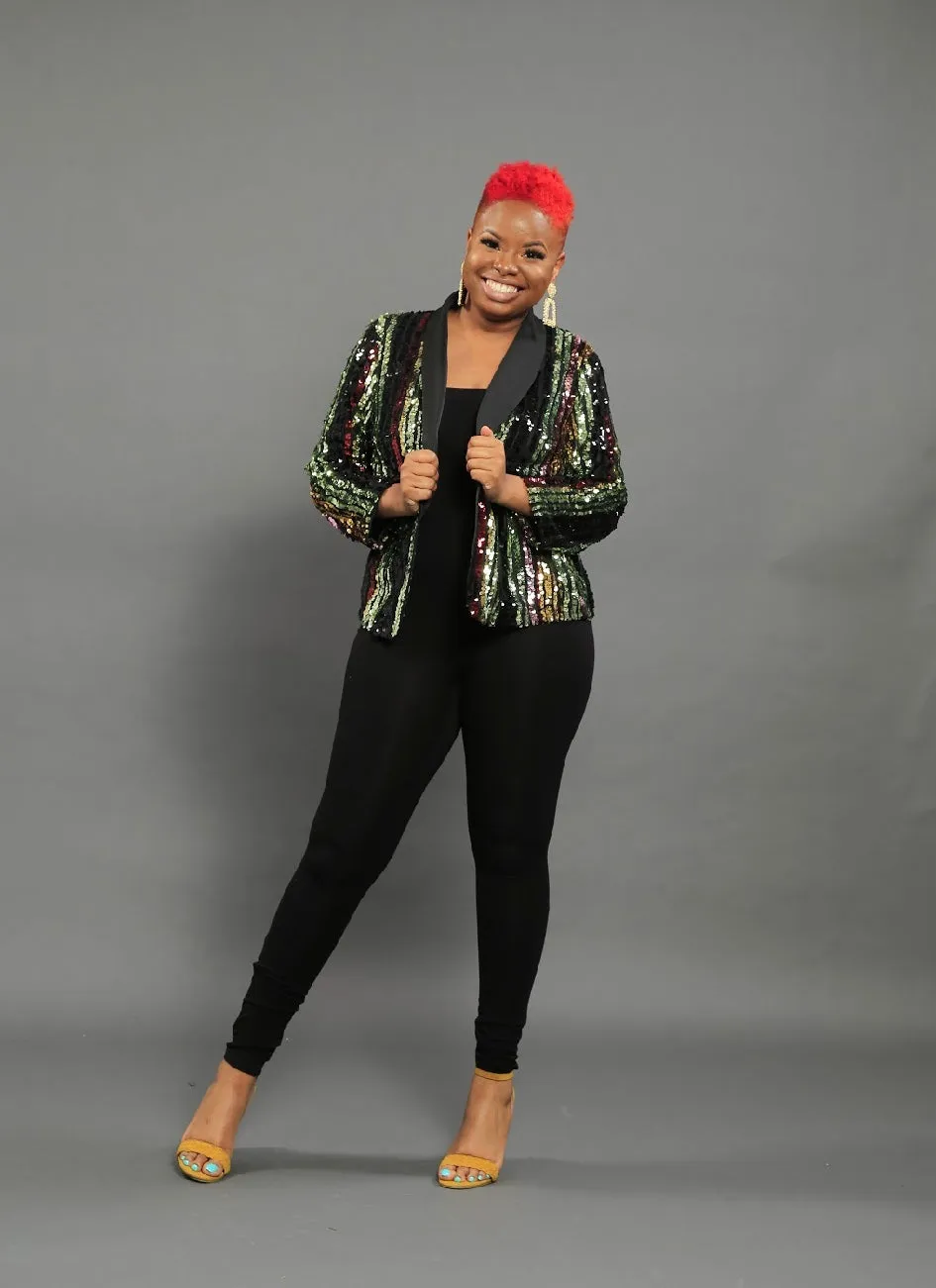 Sequin Blazer