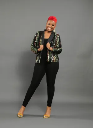 Sequin Blazer