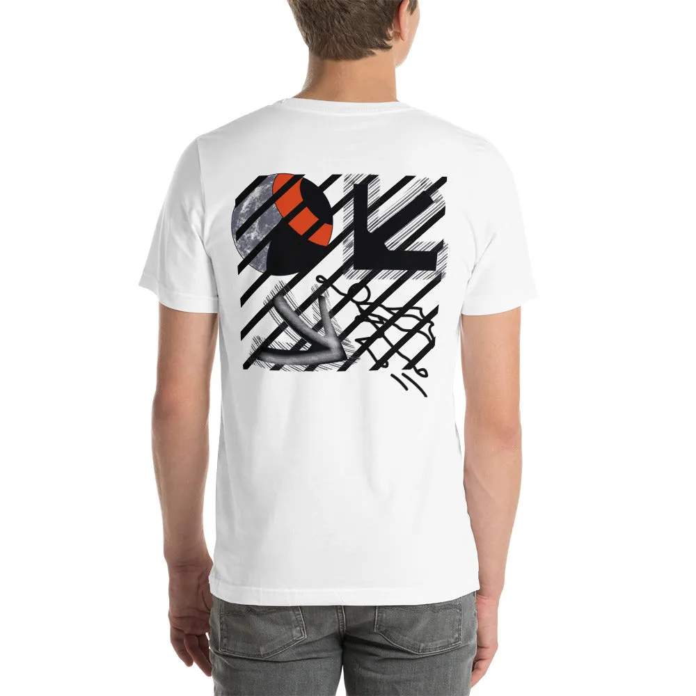 Short Sleeve Back Print Graphic T-shirt