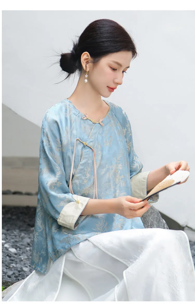 Sierra Elegant Qipao Cheongsam Top
