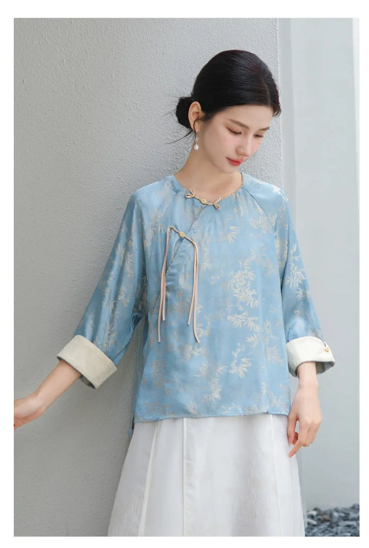 Sierra Elegant Qipao Cheongsam Top