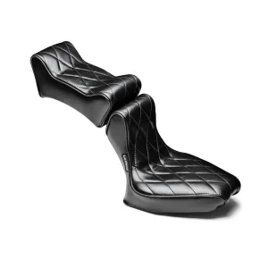 Signature II 2-Piece Seat - Diamond - For Rigid Frame Choppers
