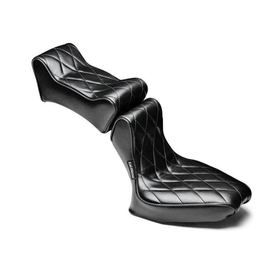 Signature II 2-Piece Seat - Diamond - For Rigid Frame Choppers