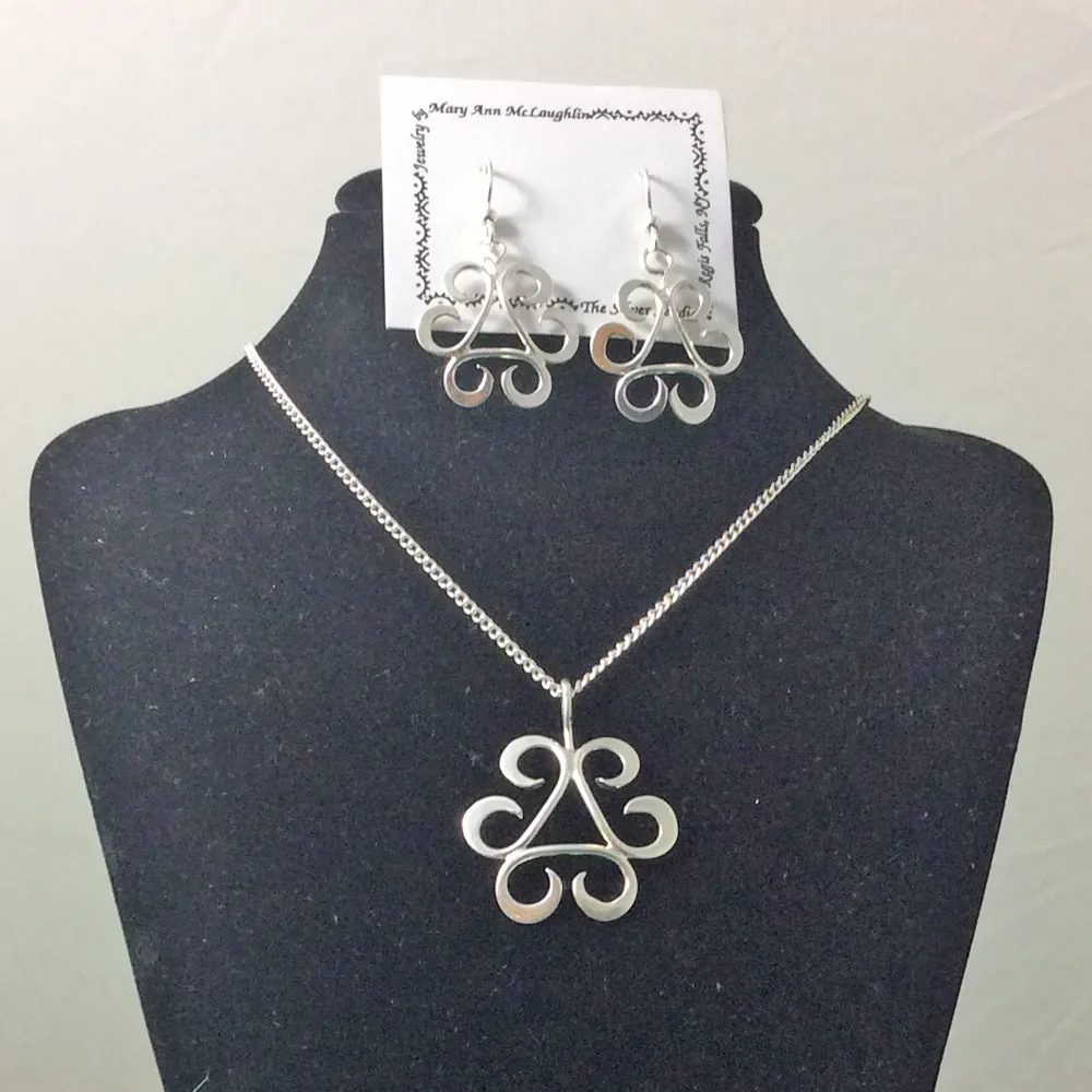 Silver Scroll Jewelry