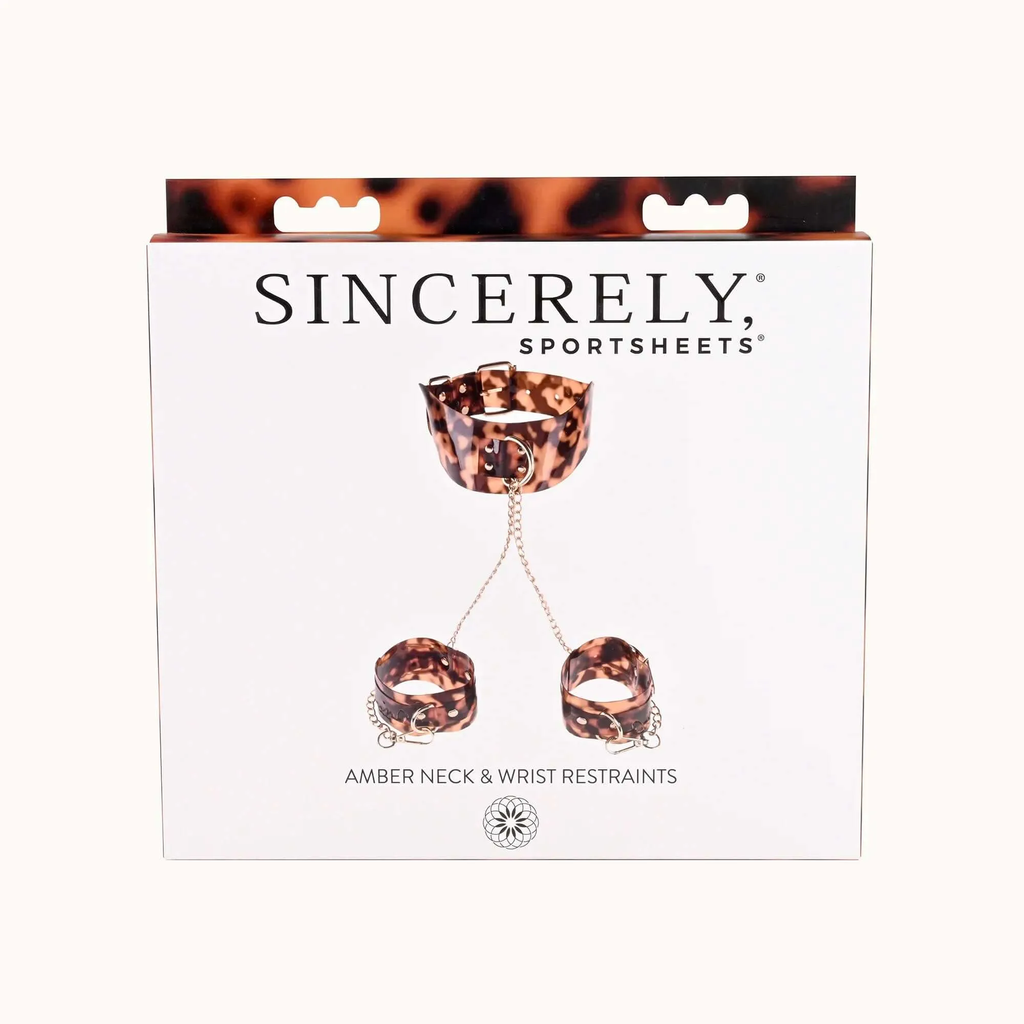Sincerely Amber Neck and Wrist Restraints