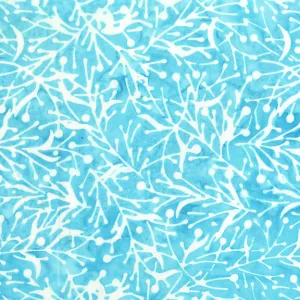 Sky Blue Batik Fabric