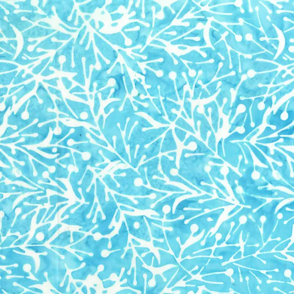 Sky Blue Batik Fabric