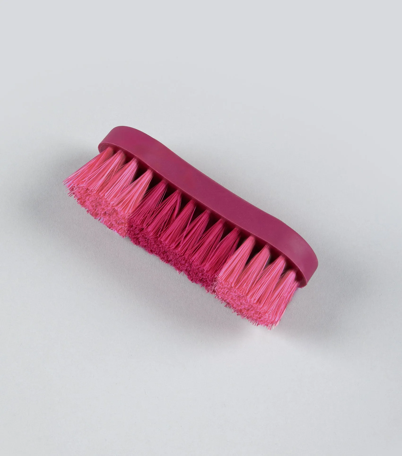 Soft-Touch Hoof Brush Wine & Fuchsia