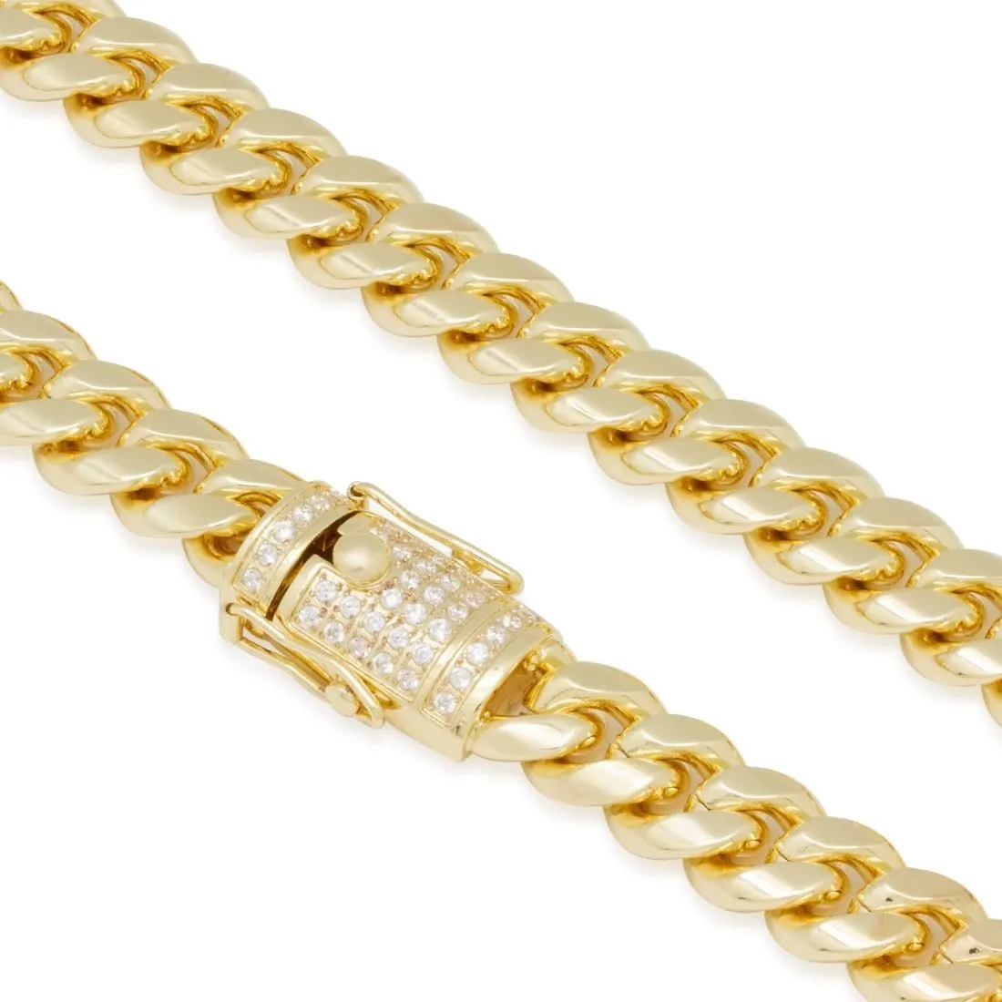 Solid Gold 10mm Miami Cuban Link Chain