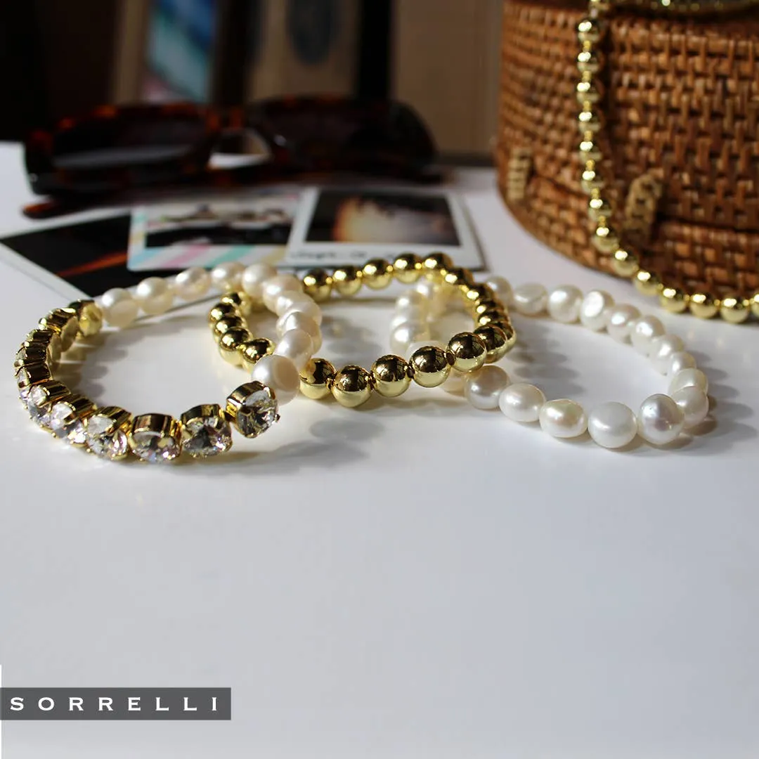 Sorrelli Freshwater Pearl Stretch Bracelet, 7in