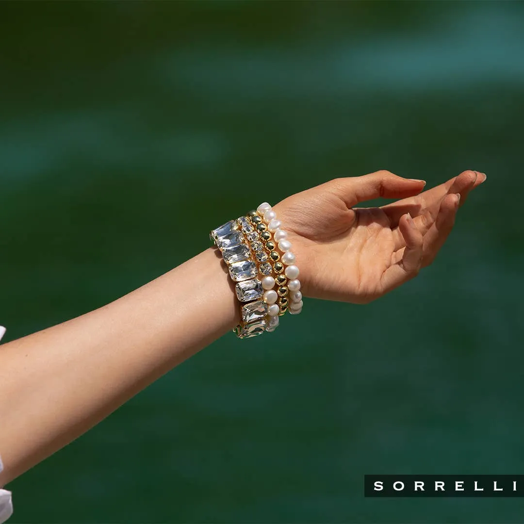 Sorrelli Freshwater Pearl Stretch Bracelet, 7in