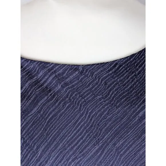 Spencer Alexis Vtge sz14 90's blueGray top   maxi skirt Bust to 44 skirt Len 40&quot;