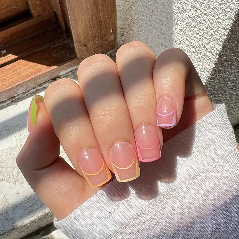 Square jelly double line french