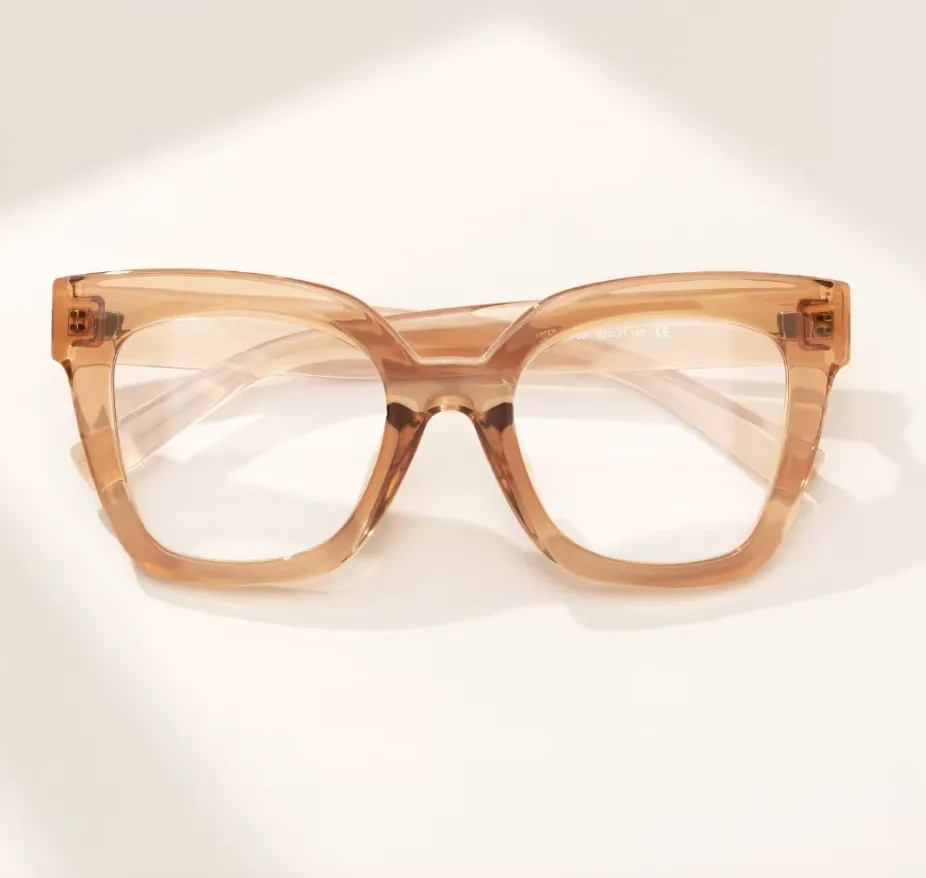 Square Tortoise Eyeglasses